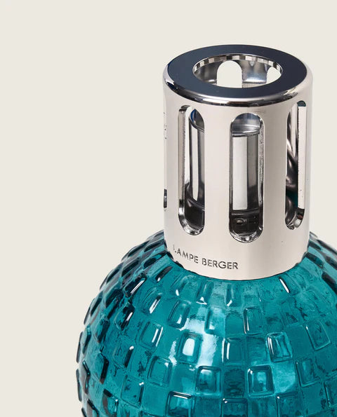 Disco Teal Fragrance Lamp Gift Set with Ocean Breeze 314883