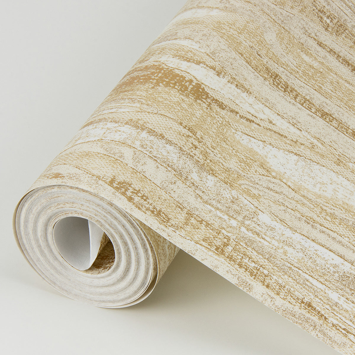 Suna Gold Woodgrain Wallpaper WL86486 / 4019-86486