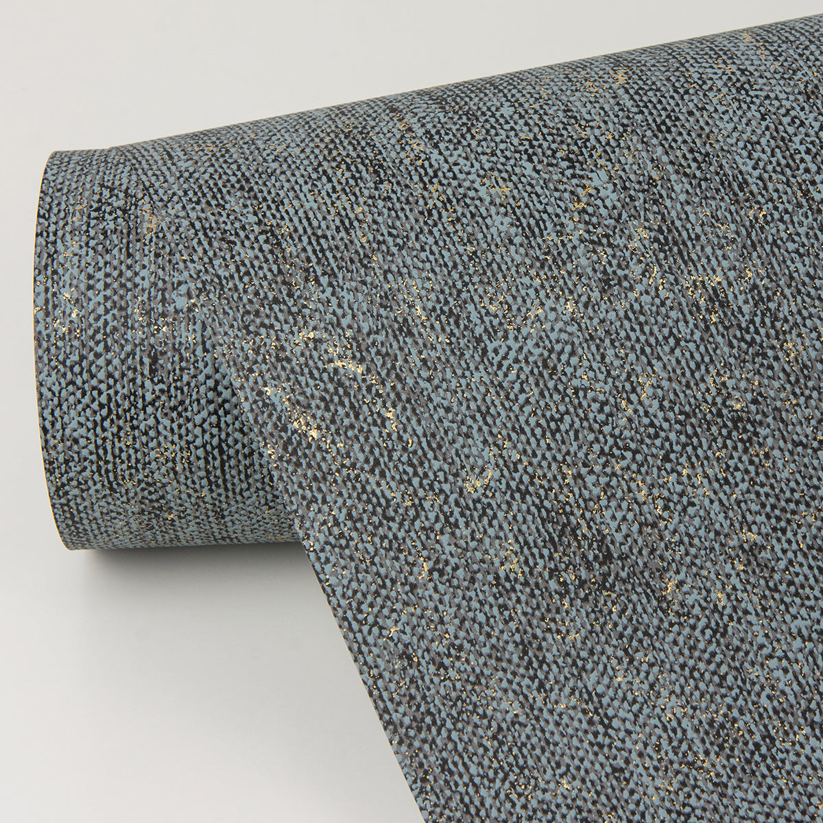 Reuss Slate Faux Fabric Wallpaper ZD86497