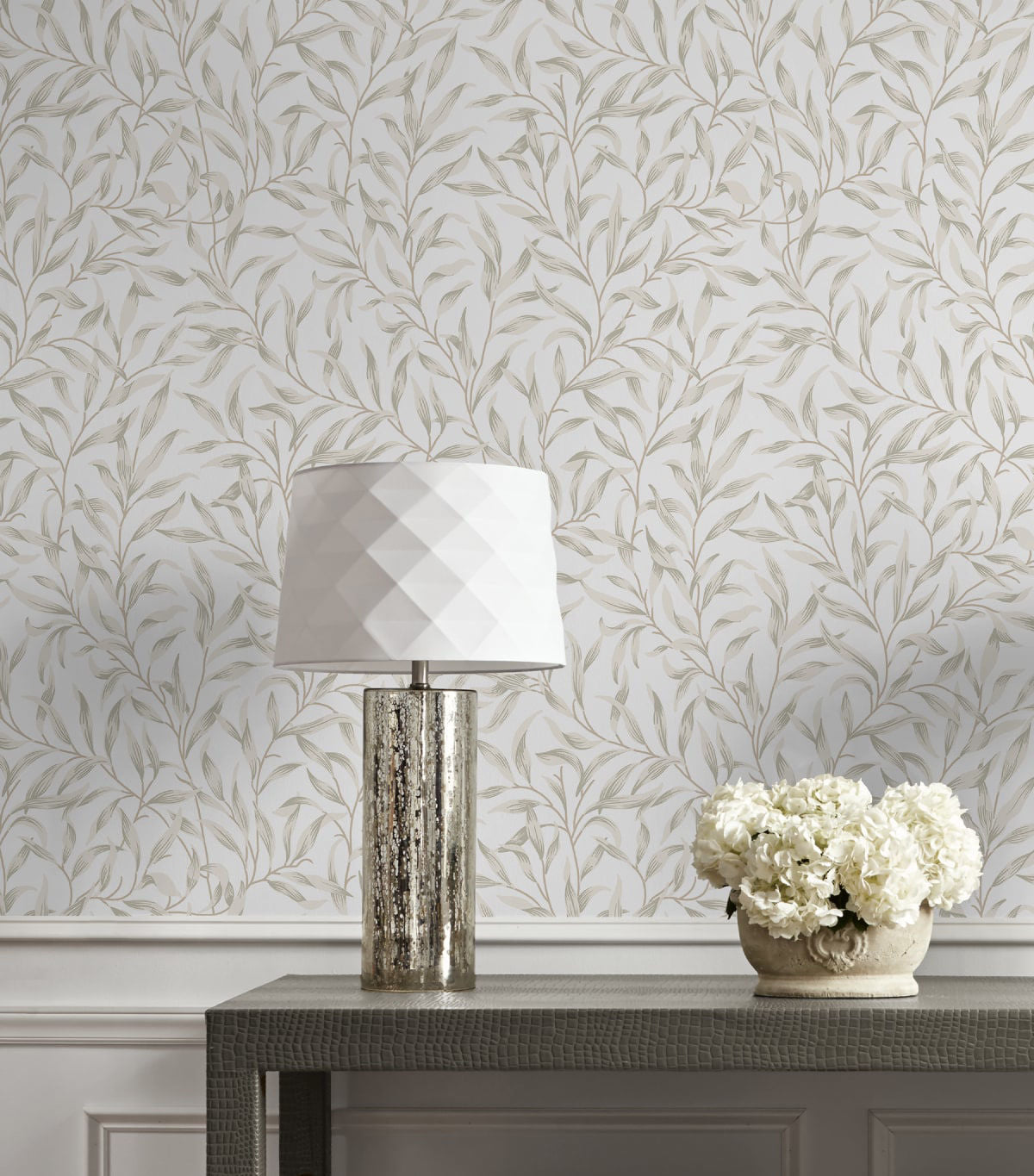Willow Leaf Trail Sand Dune Wallpaper KT20908