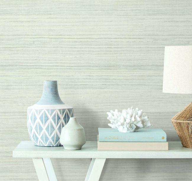 Pelican Prints Stria Harbor Grey Wallpaper TP81402