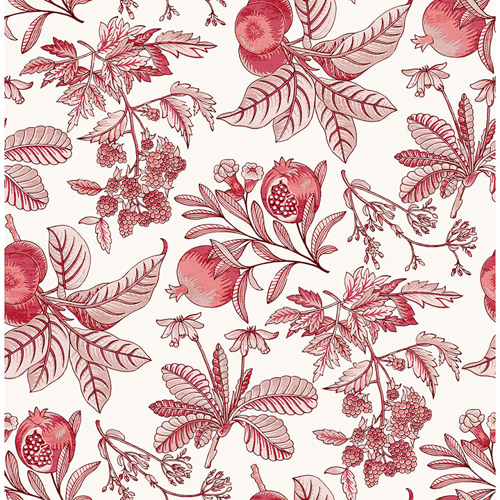 Cecilia Red Fruit Wallpaper FD26812/ 4120-26812