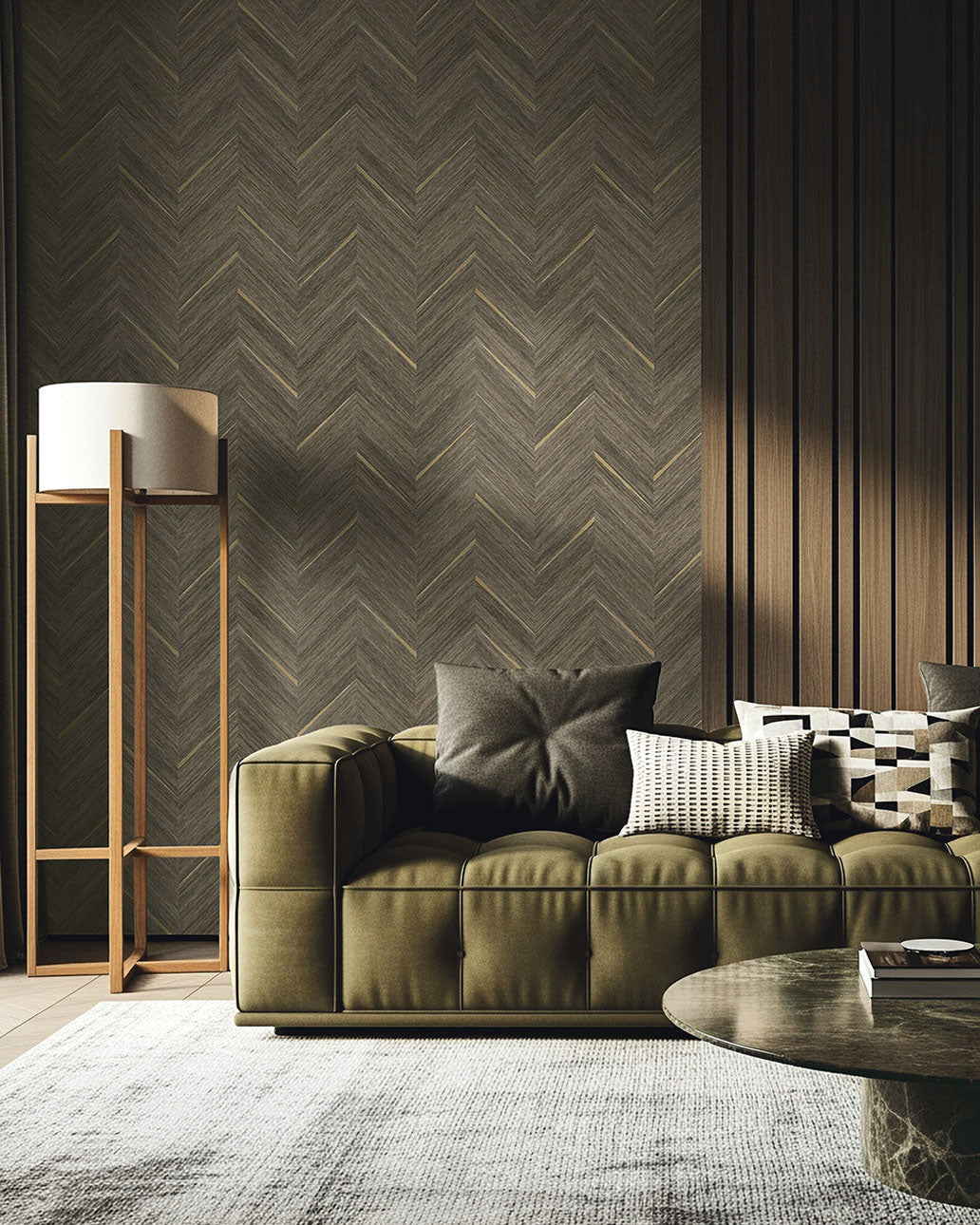 Strand - Coconut Natural Grass Textures Faux Wallpaper EN40306