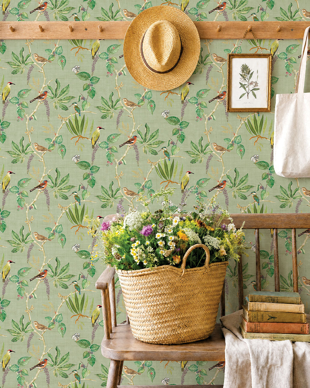 Hill Top Garden - Sage Green 100029EH