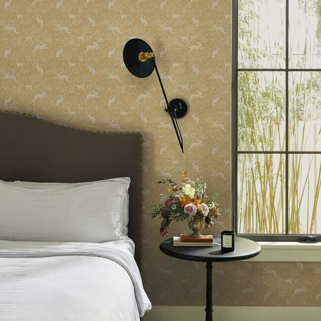 Fable Wallpaper- Gold RI5103