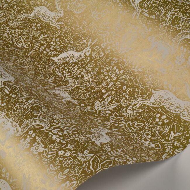 Fable Wallpaper- Gold RI5103
