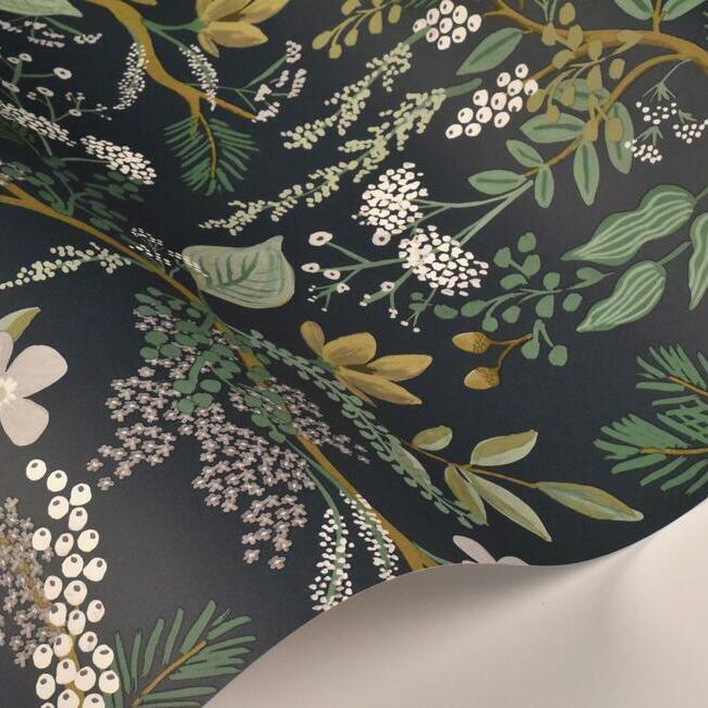 Juniper Forest Wallpaper- Evergreen RI5165