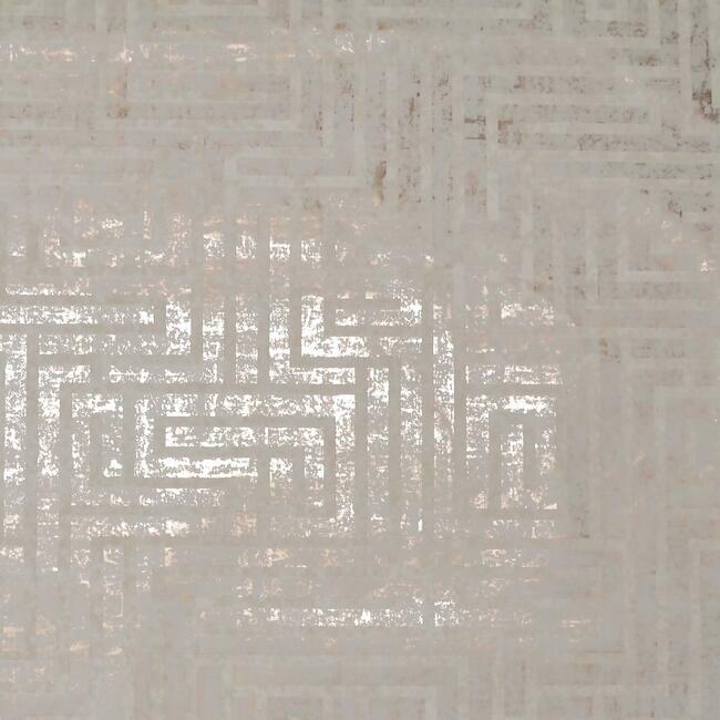 A-Maze Wallpaper- Glint/Cream Y6220202