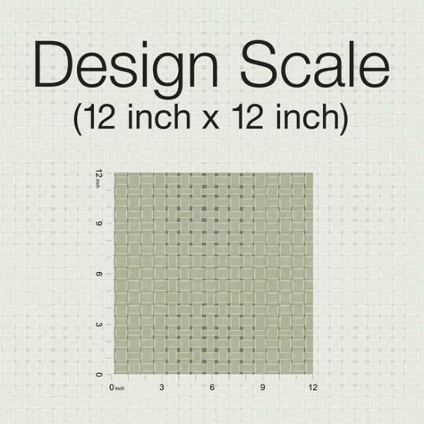 York Paradise Island Weave Green Wallpaper TC2613