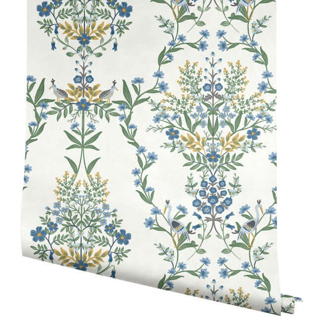 Luxembourg Wallpaper- Indigo RP7330