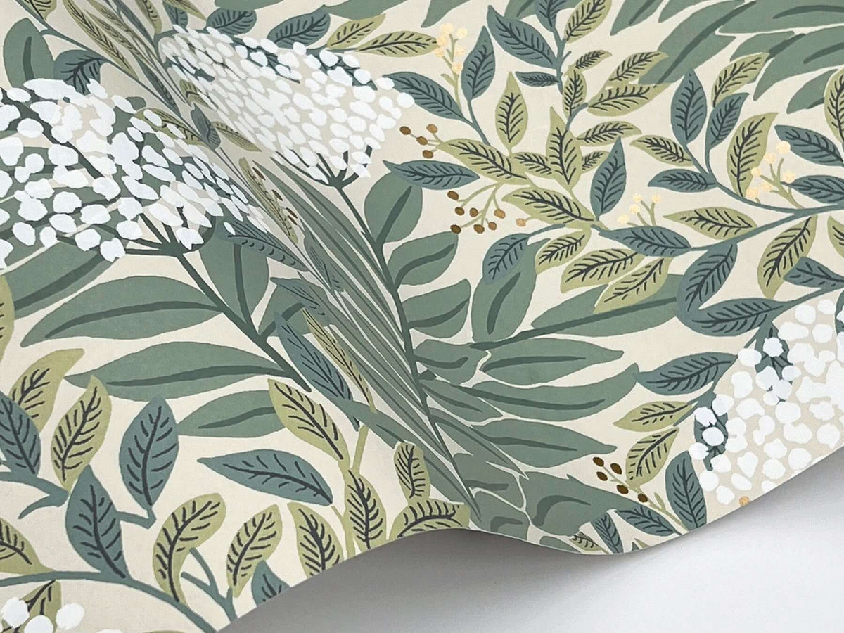 Rifle Paper Co Highgrove Wallpaper- Linen RF7502