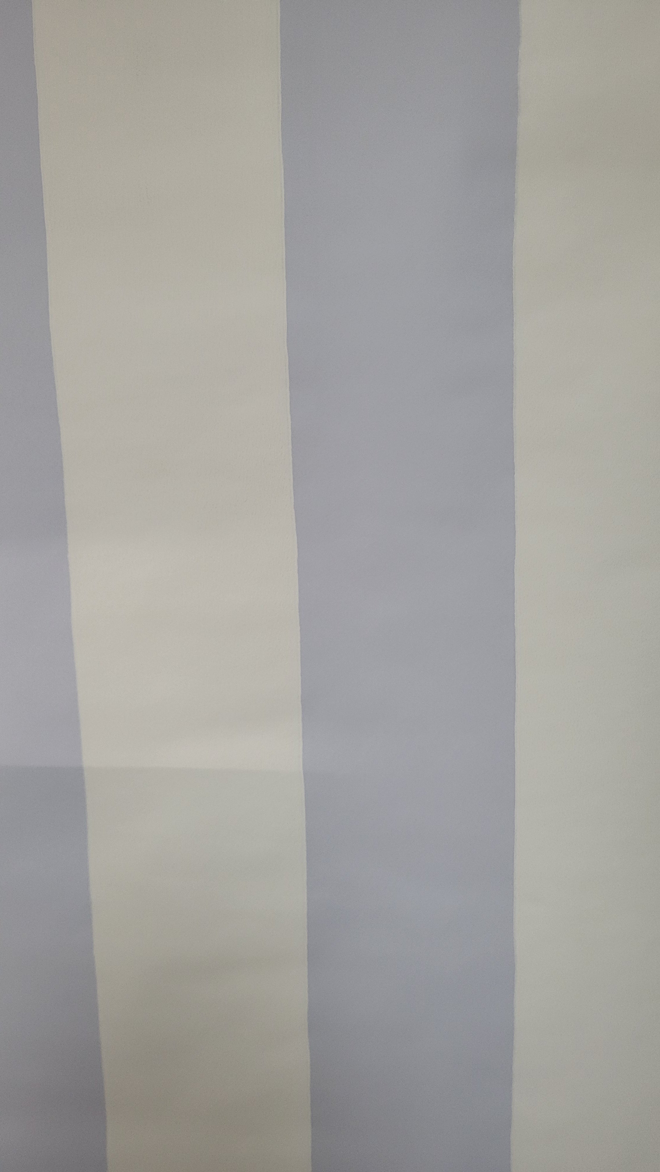 Cream and Lilac Large 5 Inch Stripe Wallpaper NP1961
