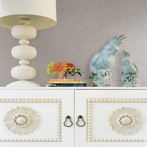 York Light Grey Gunny Sack Texture Wallpaper 5975