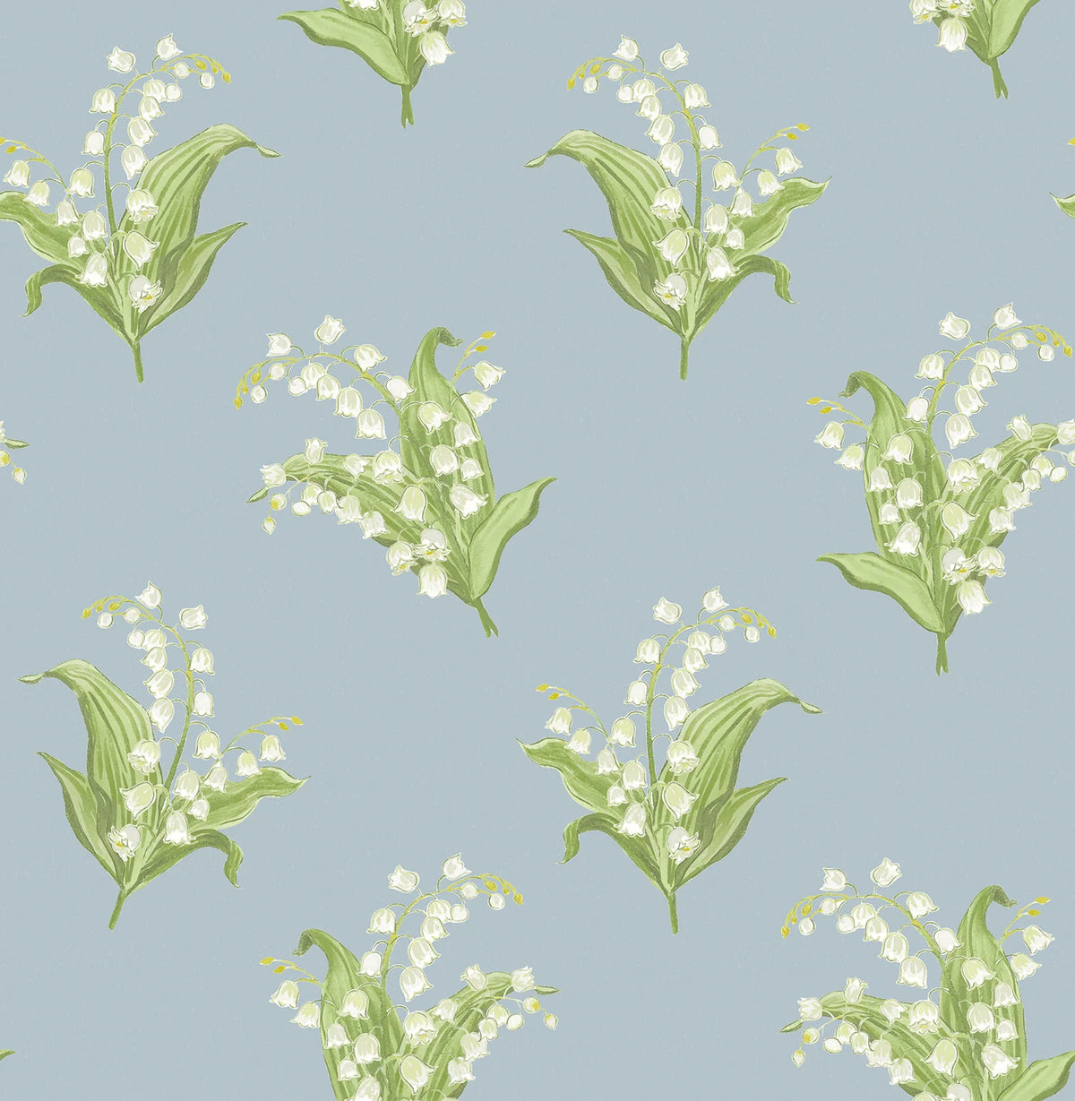 Farmington Lily of the Valley Wallpaper AST4339