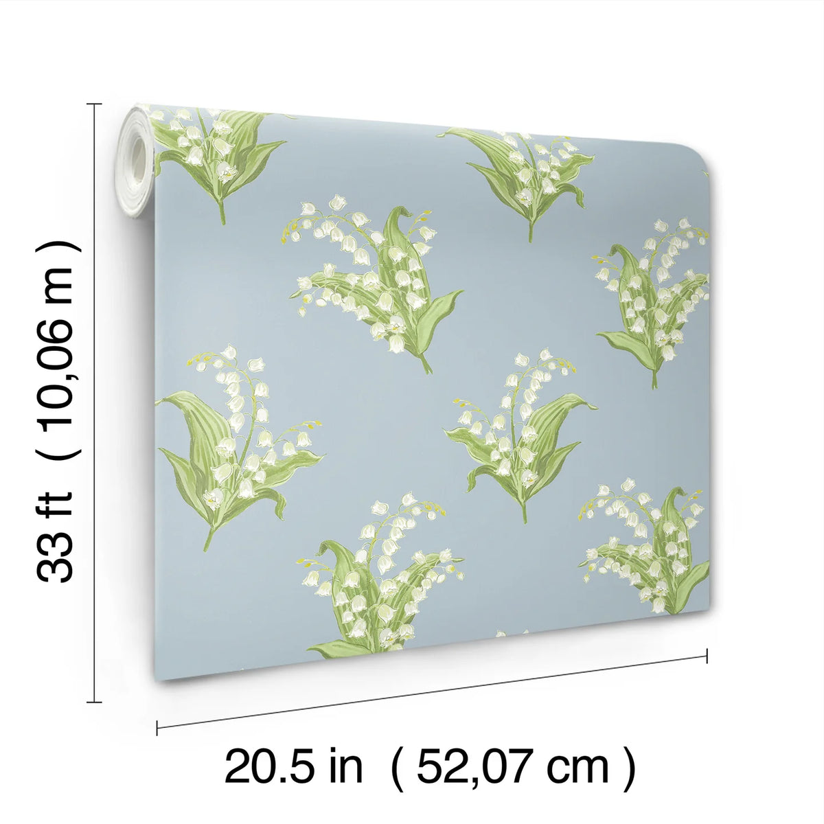 Farmington Lily of the Valley Wallpaper AST4339