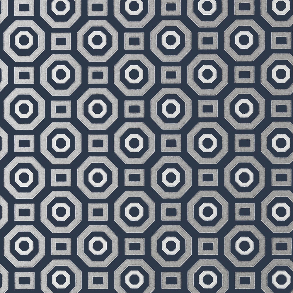 Anna French Zane Metallic on Navy AT6038