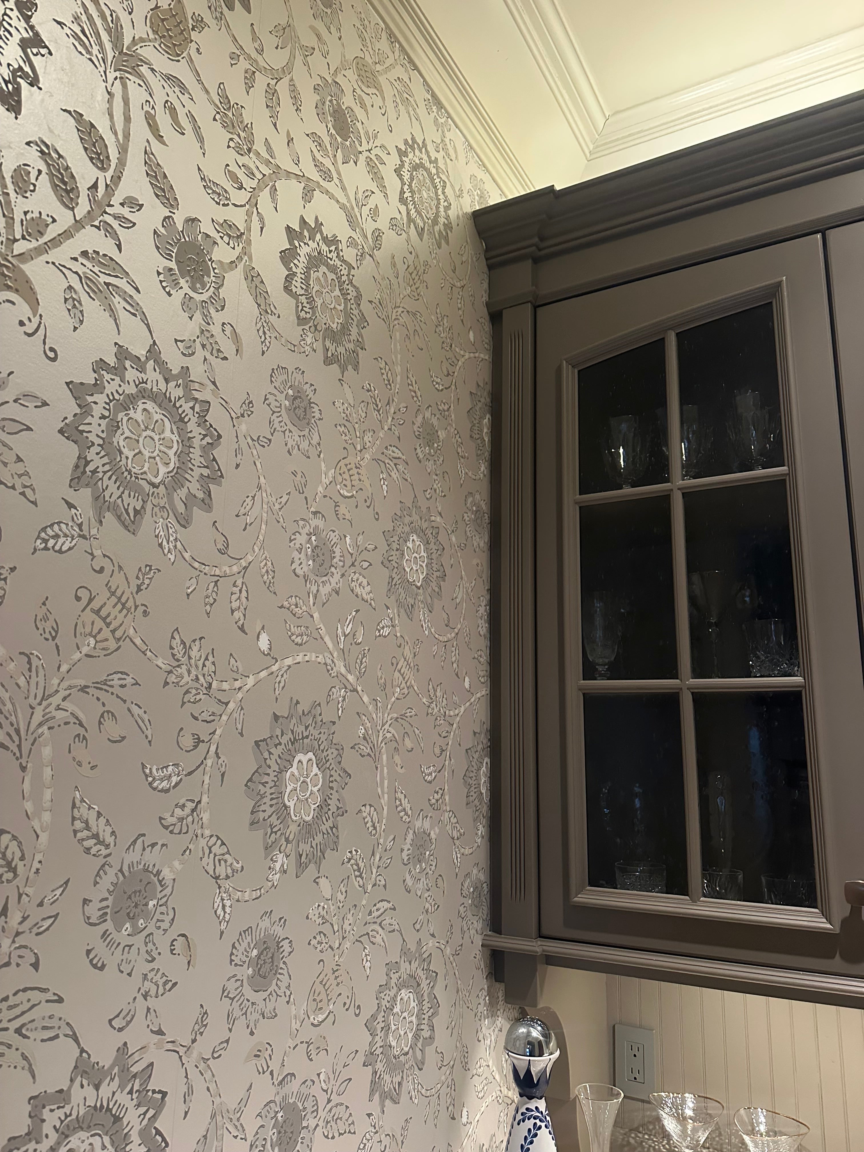 Thibaut Setiva Floral Wallpaper T64155