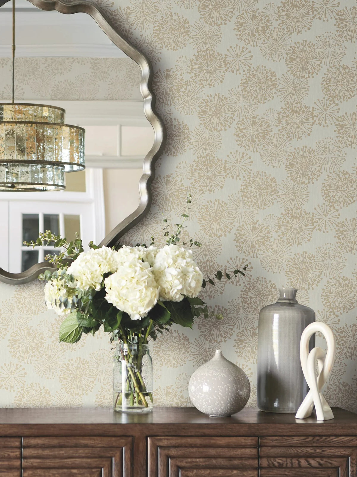 Candice Olson  NA0579 | Botanical Dreams, Grandeur Taupe - Candice Olson