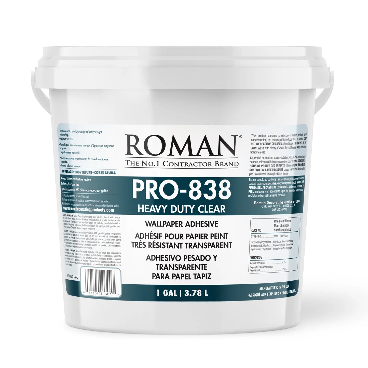 Pro 838 Gallon/Roman