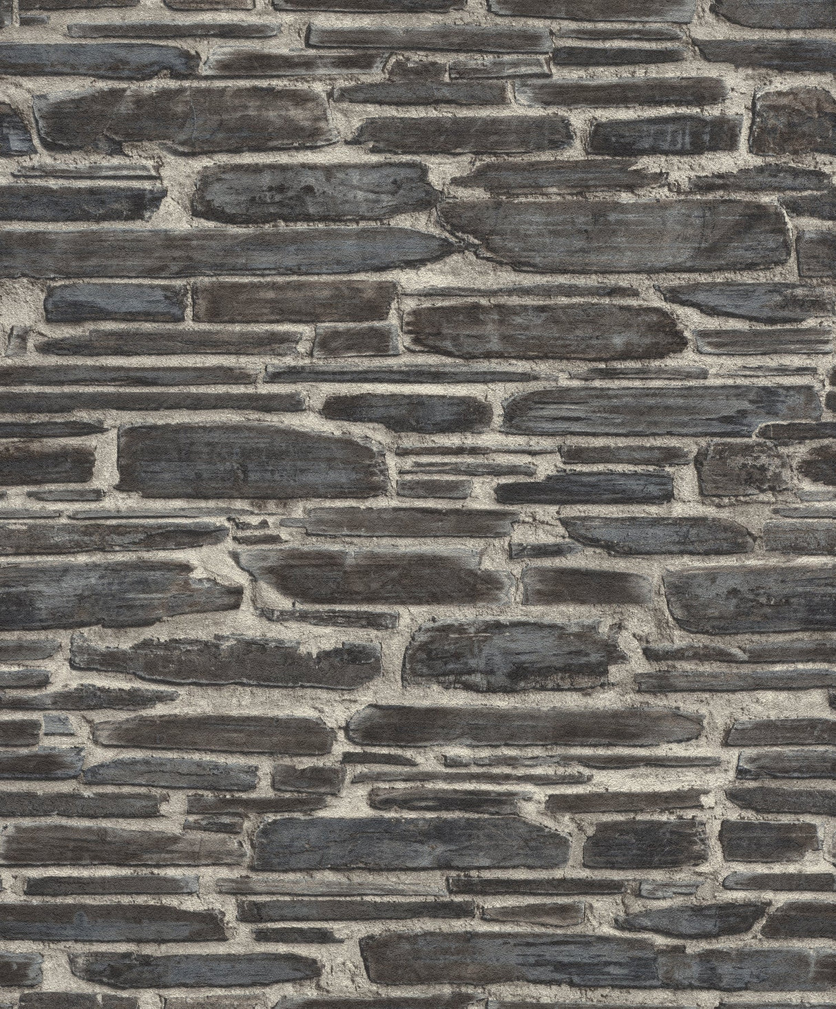 Rasch Cassandre Black Stone Wallpaper RH863437