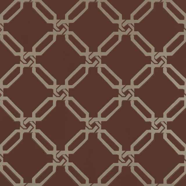 Thibaut Links Brown Wallpaper T6069