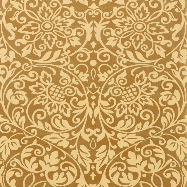 Thibaut Roma Metallic Gold Wallpaper T7654