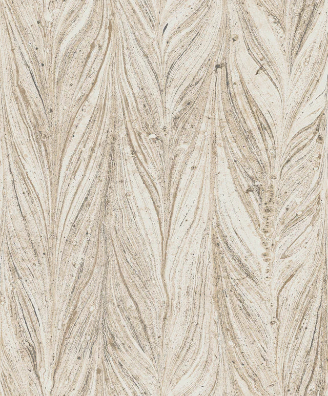 York Ebru Marble Warm Neutral Wallpaper Y6230801