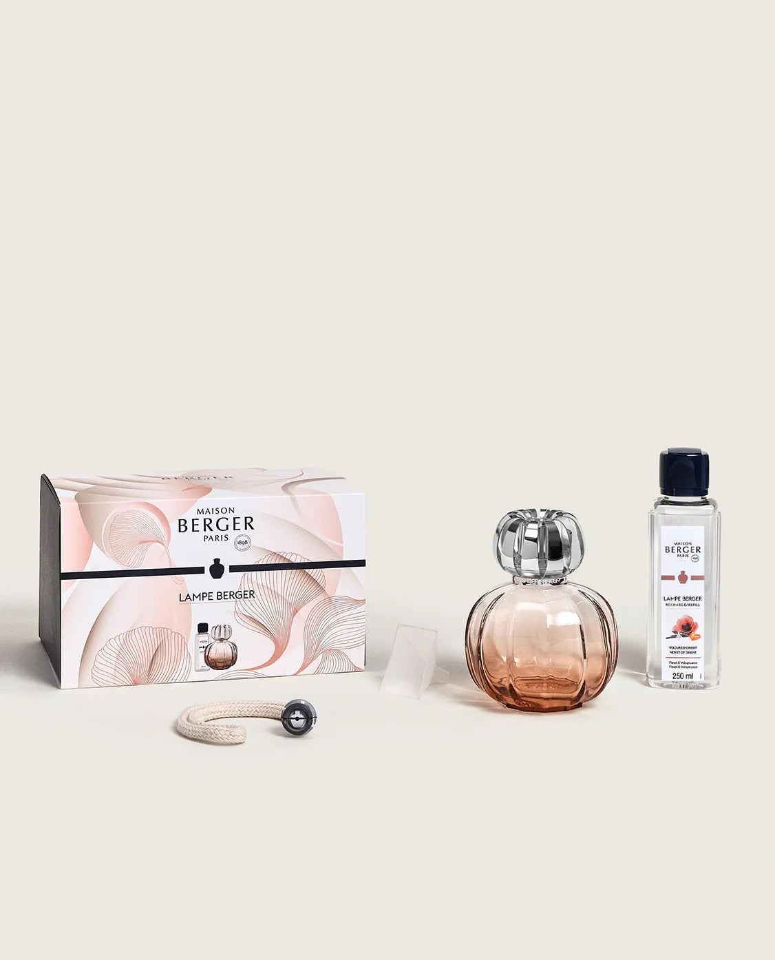 Corali Coral Fragrance Lamp Gift Set with Velvet of Orient 314879