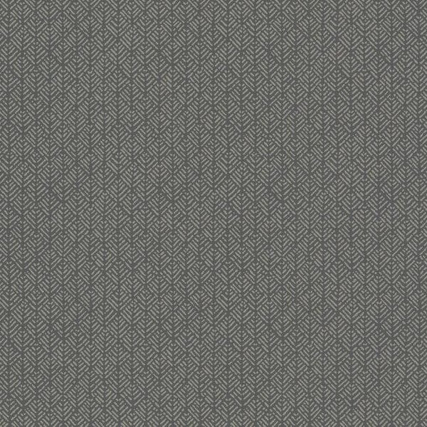 Dark Grey Woven Texture Wallpaper, HC7584