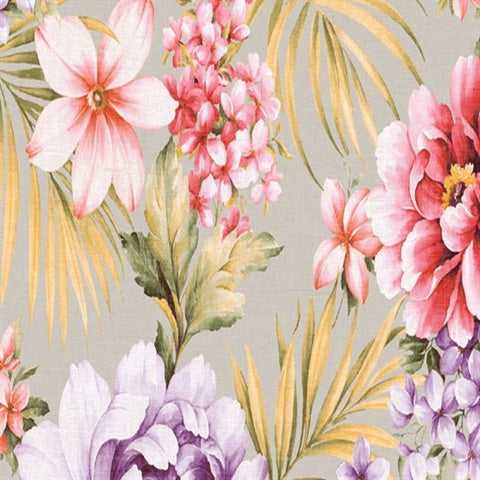TR 20501 Dominica Floral Wallpaper