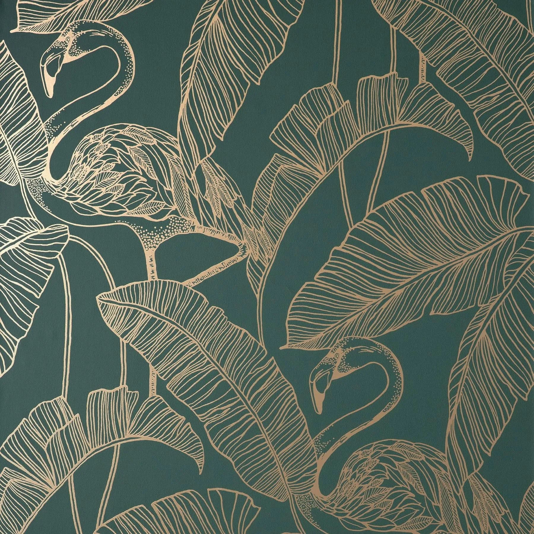 FD42946 Flamingo Green and Gold Open Sheet
