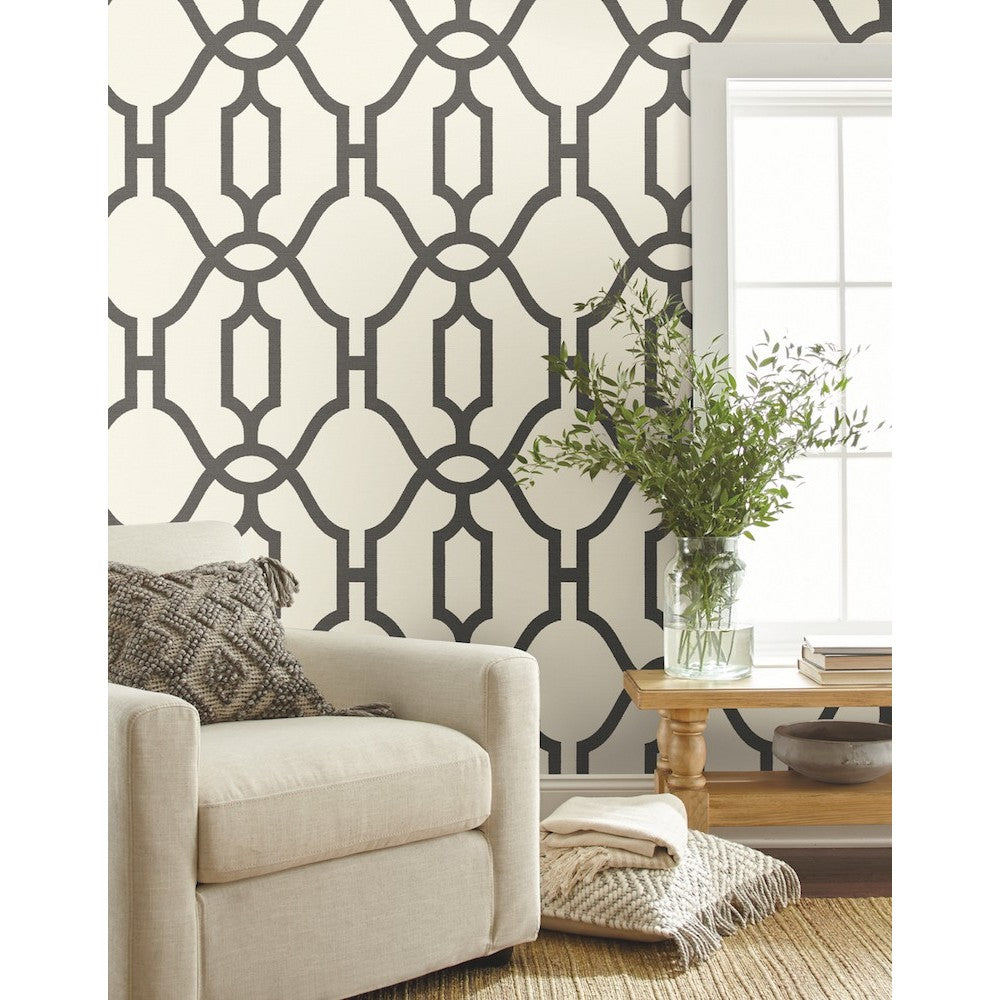ME1550 - Magnolia Home Wallpaper Vol 2-Woven Trellis