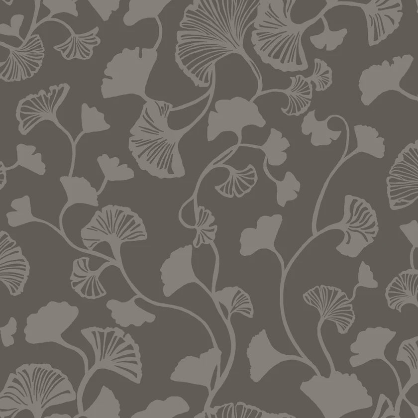 Candice Olson's Black Gingko Trail Wallpaper NA0575