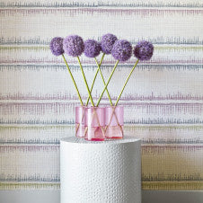 Thibaut Passage Melon and Turquoise Grasscloth T24139