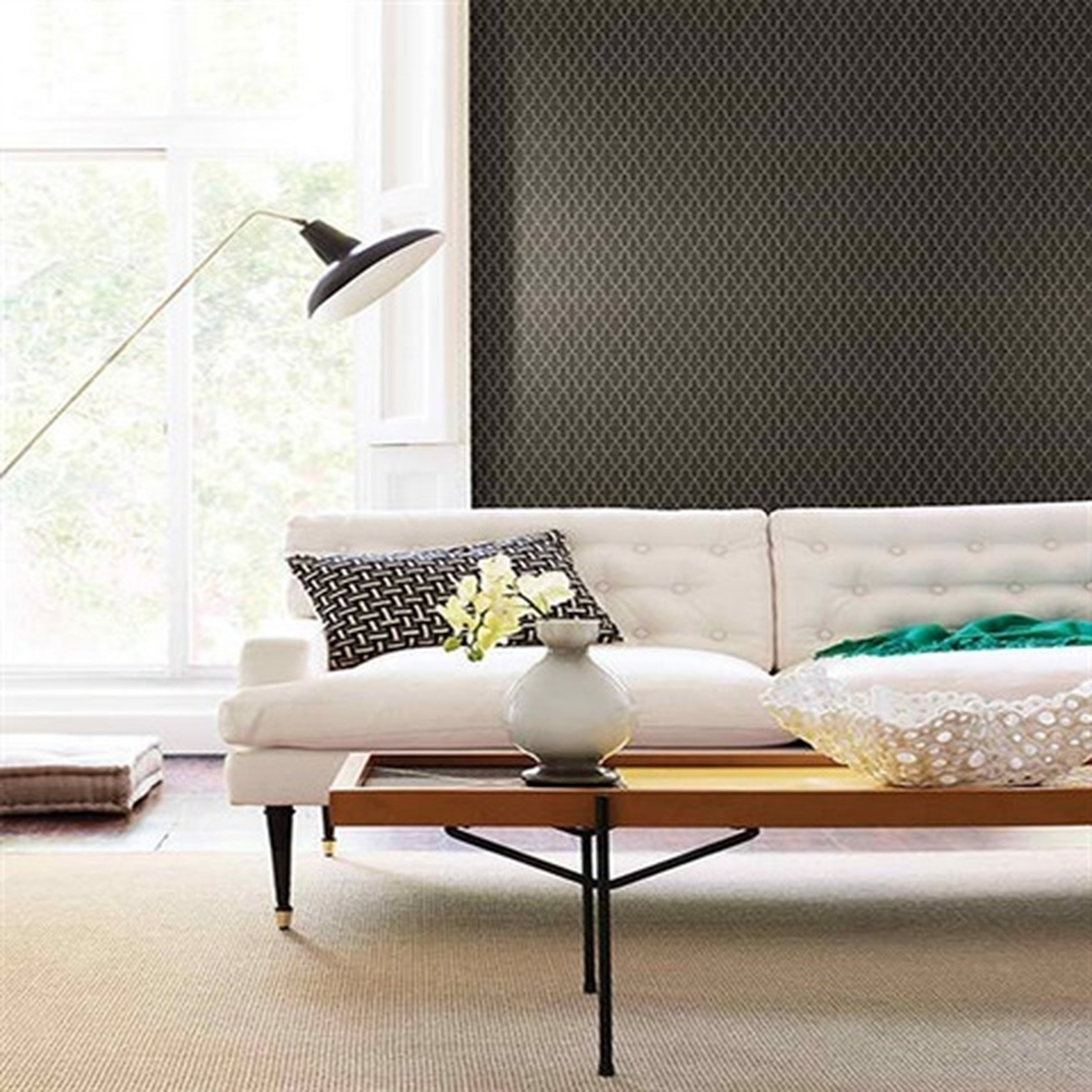York Frame Geometric Wallpaper CL1830