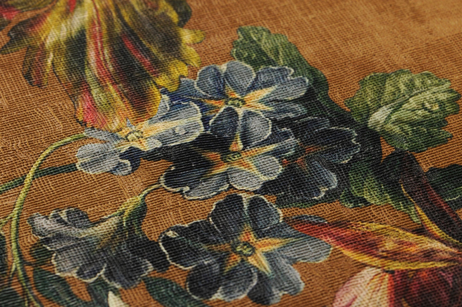 Museum, Claude Yellow Floral Wallpaper Yellow - Eijffinger 307303