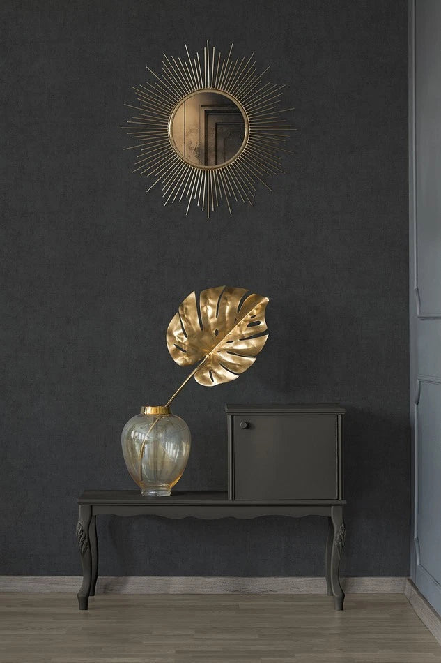 Advantage Carrero Black Plaster Texture Wallpaper 4044-38025-1/38025-1