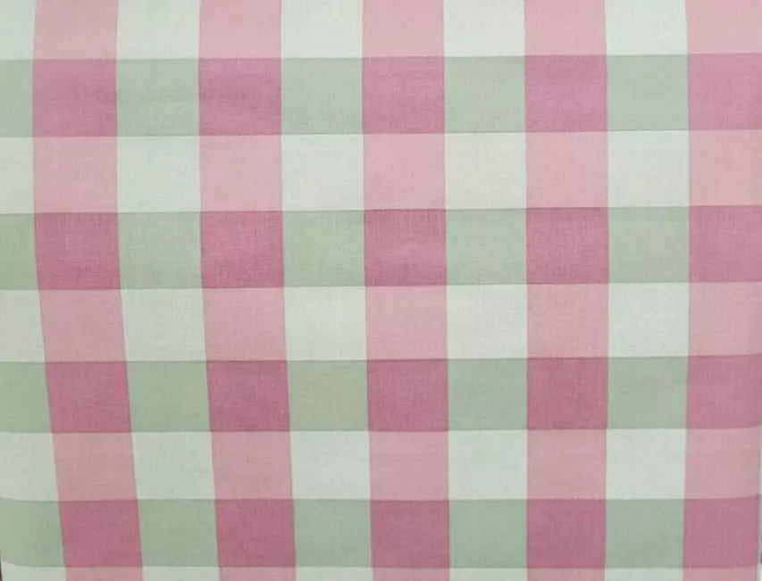 00002102 Pink & Green Checkers CLOSE OUT