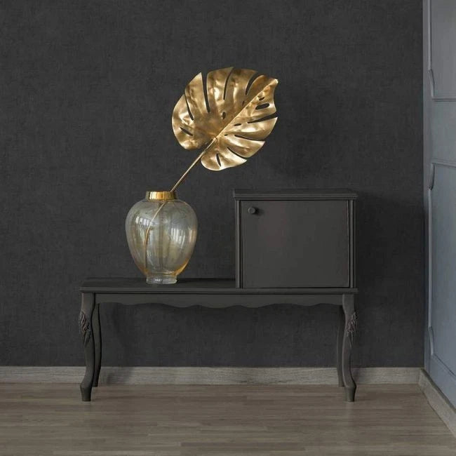 Advantage Carrero Black Plaster Texture Wallpaper 4044-38025-1/38025-1