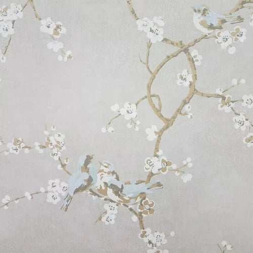 York Metallic Gold Bird Branch HP0325