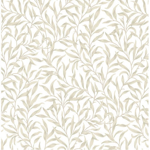 BRITISH HERITAGE KT20908 - WILLOW Stone Beige & Off White