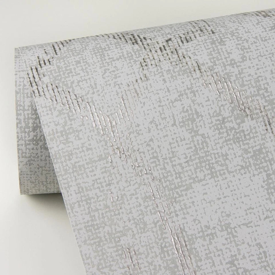 Brewster Platinum Geometric Trellis Silver AW86452/ 2976-86452