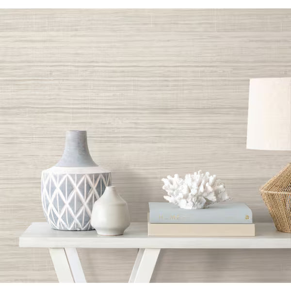 Pelican Prints Stria Harbor Gray Wallpaper TP81402