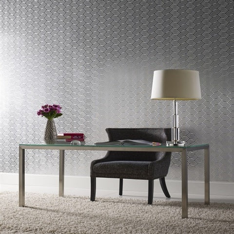 Interlocking Geo Wallpaper Y6201502